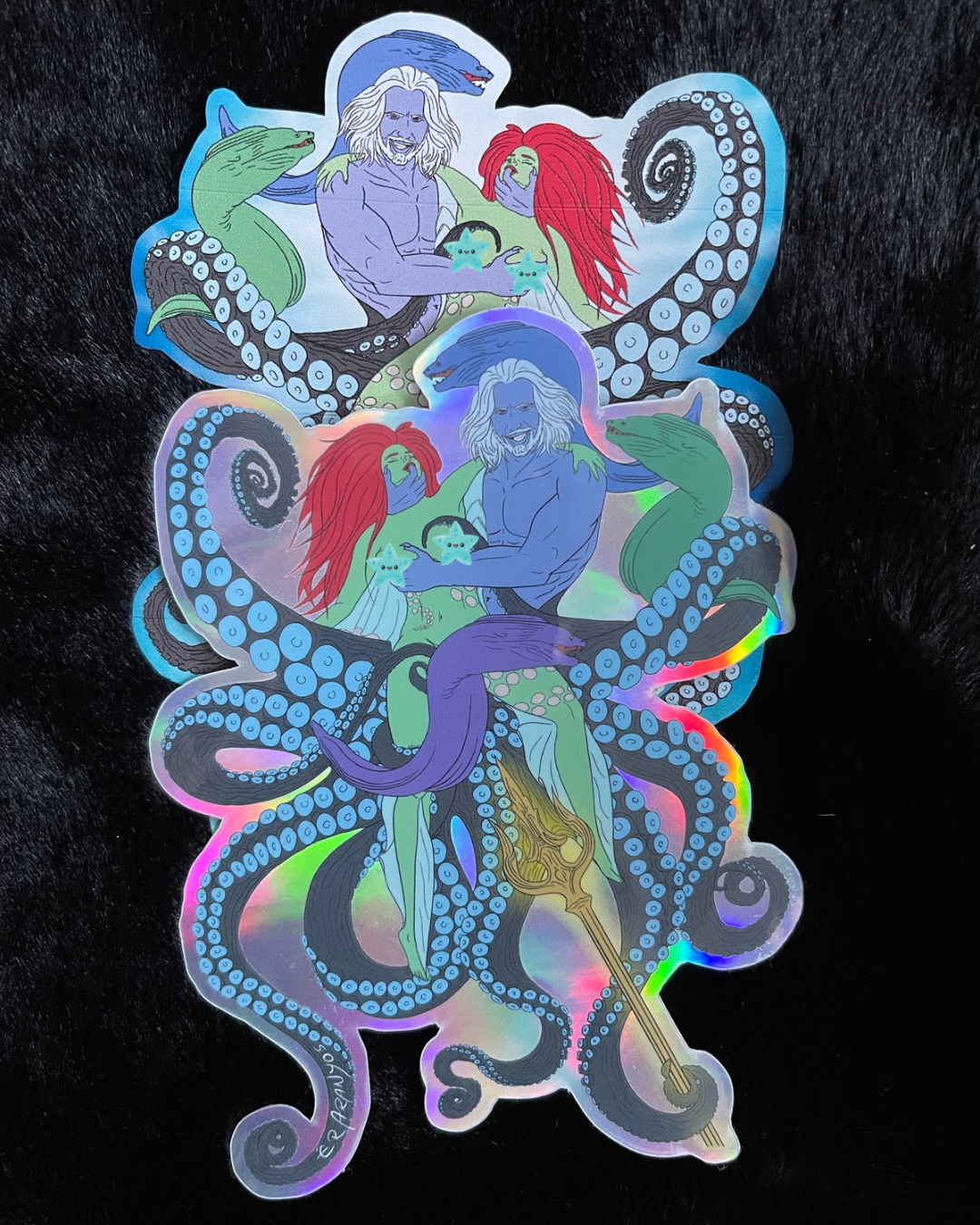 Sticker Tentakelmann