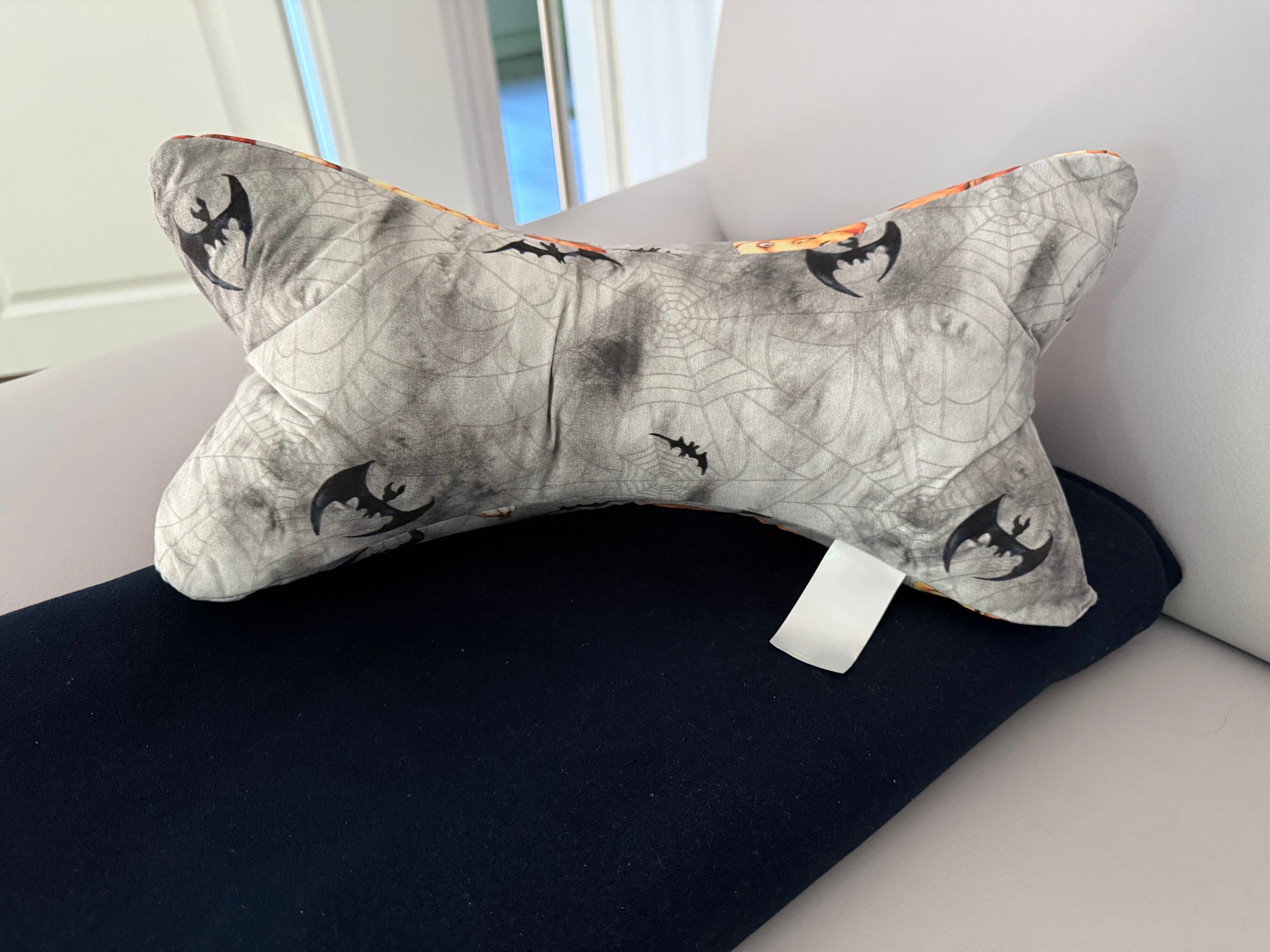 Leseknochen Halloweenkürbis
