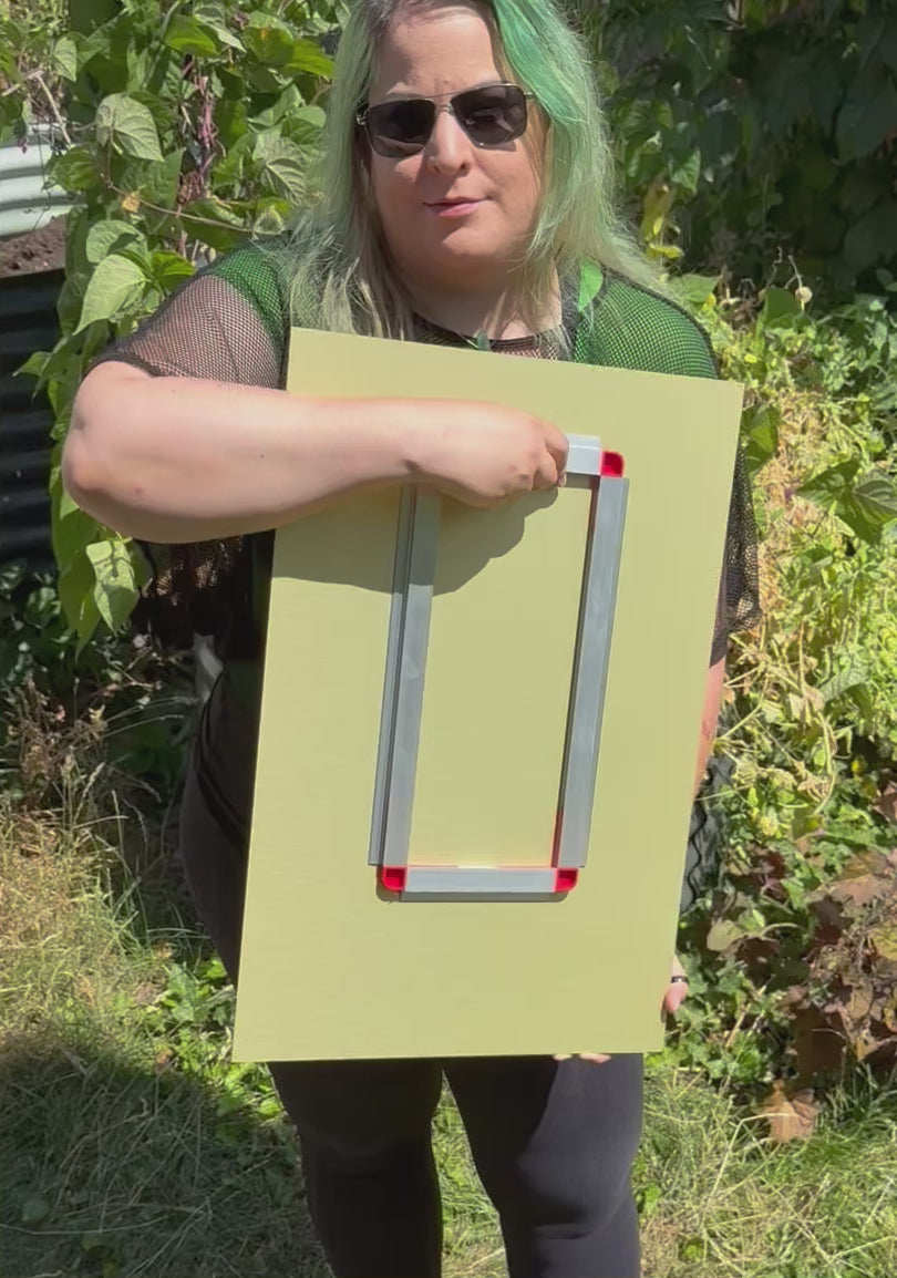 Kunstdruck Paar unter der Dusche auf Alu Dibond 40x60